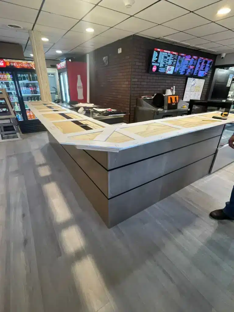 Professional countertop installation service in Boston, Worcester, and Framingham.